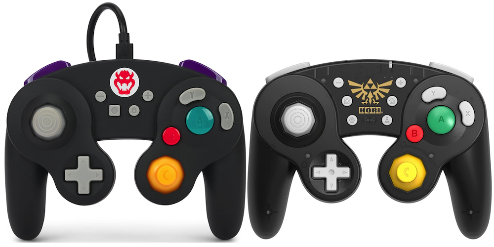 PowerA and Hori GameCube-inspired Switch 1/2 controllers